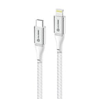 SUPER Ultra USB-C to Lightning Cable – 1.5m - Silver