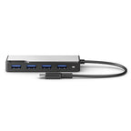 USB-C Fusion SWIFT 4-in-1 Hub - Space Grey