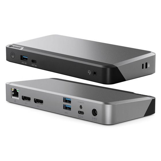 MX2 USB-C Dual Display DP Alt. Mode Docking Station – With 100W Power Delivery
