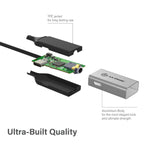 10cm USB-C (Male) to 3.5mm Audio (Female) & USB-C (Female) Charging Combo Adapter - Ultra Series