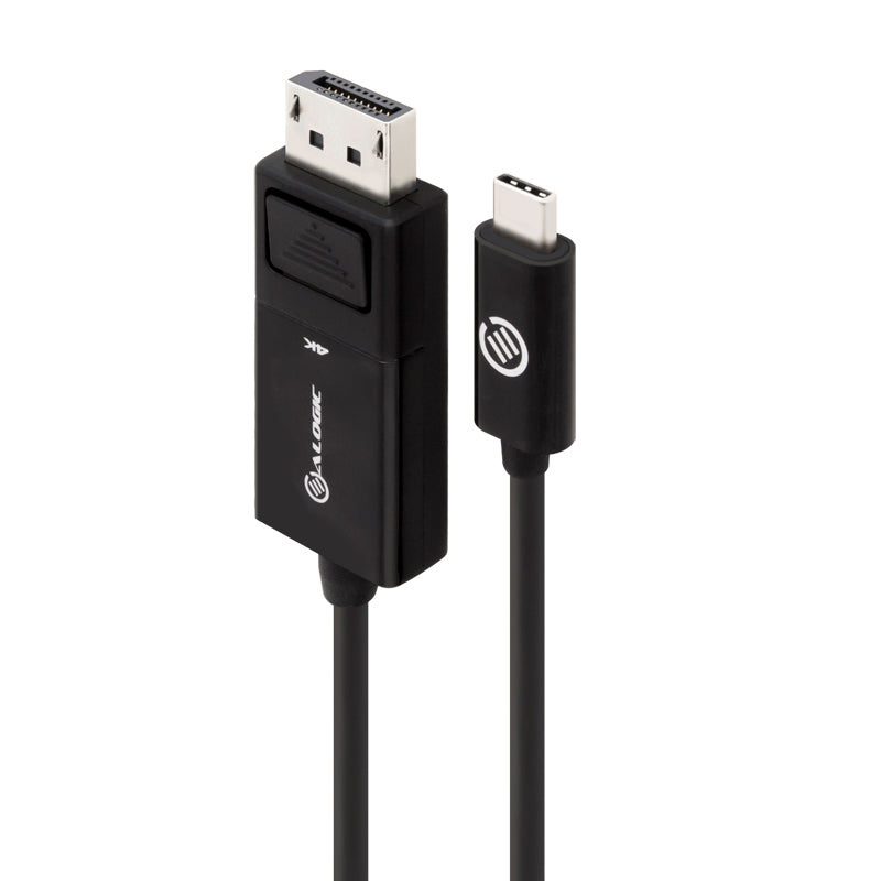 USB-C to DisplayPort Cable with 4K Support - Male to Male - 2m - Retail