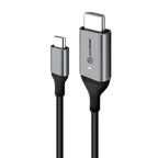 USB-C (Male) to HDMI (Male) Cable - Ultra Series - 4K 60Hz - Space Grey - 1m