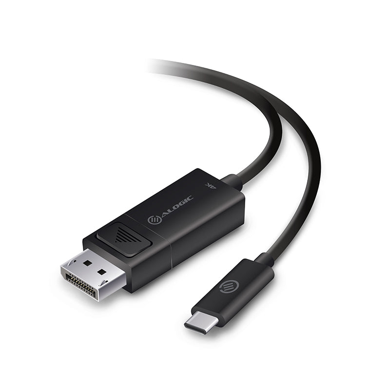 USB-C to DisplayPort Cable with 4K Support - Male to Male - 2m - Retail