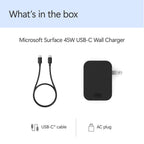 Microsoft Surface 45W USB-C Wall Charger CM with fast charging support for Surface devices