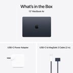 Apple MacBook Air M5 Chip (16GB RAM/ 512GB SSD/ 13 Inch Liquid Retina Display/ 10‑core CPU and 8‑core GPU/ Midnight) - MDHE4HN/A