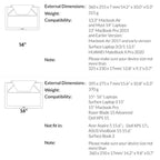 MOFT Ultra-Slim Laptop carry Sleeve: Elevate Your MacBook Experience with Expandable Storage, Adjustable Angles  Compatible From -13.3 - 16 inch