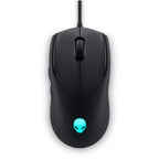 Dell Alienware AW320M 19000 DPI USB-A Optical Wired RGB Gaming Mouse - Black
