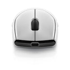 Dell Alienware AW720M 26000 DPI Tri-Mode RGB Wireless Gaming Mouse - Lunar Light