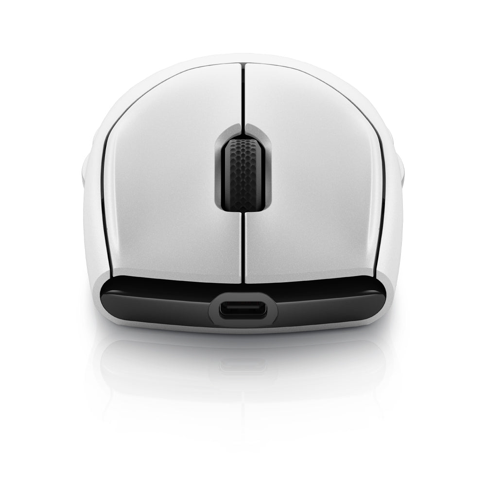 Dell Alienware AW720M 26000 DPI Tri-Mode RGB Wireless Gaming Mouse - Lunar Light
