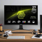 MSI MAG 27CQ6F 27" 2K WQHD 180Hz 0.5ms VA Curved Gaming Monitor