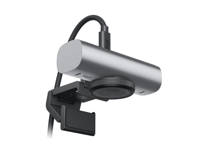 Logitech Master Series MX Brio 4K Ultra HD USB-C Collaboration and Streaming Webcam with Dual Mics - Graphite
