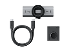 Logitech Master Series MX Brio 4K Ultra HD USB-C Collaboration and Streaming Webcam with Dual Mics - Graphite