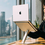 Desk Laptop Stand - Sandstone
