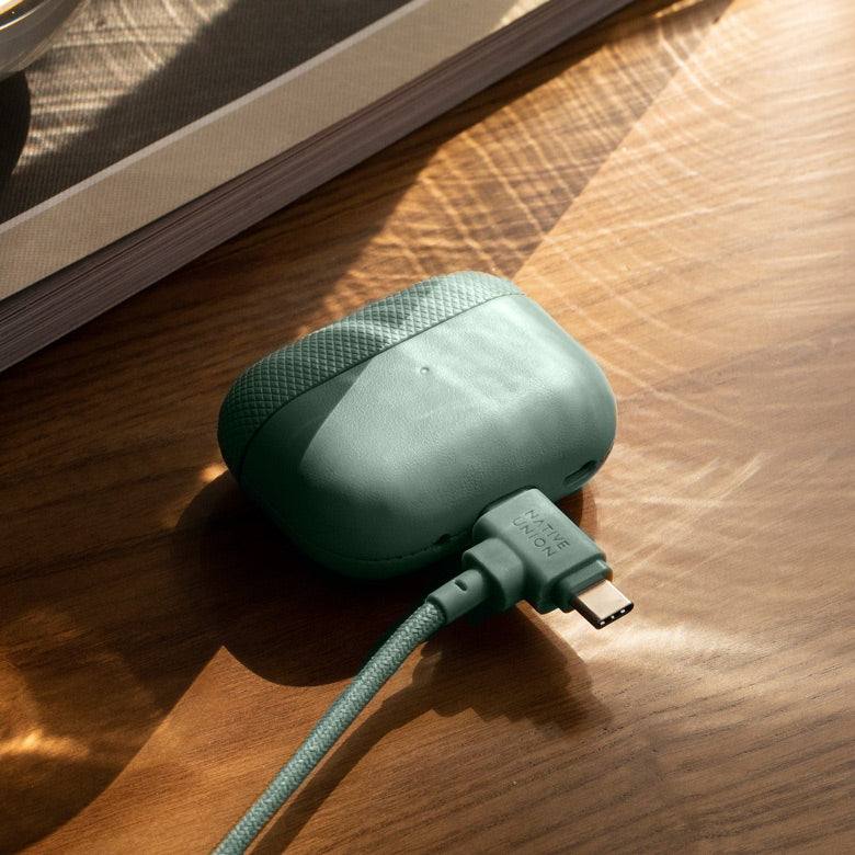 Re-Classic Case for Airpods Pro Gen 2 - Slate Green