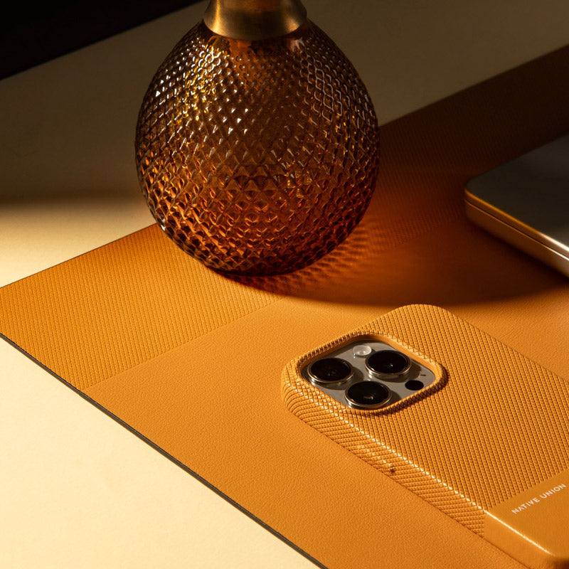 Reversible Desk Mat - Black & Kraft