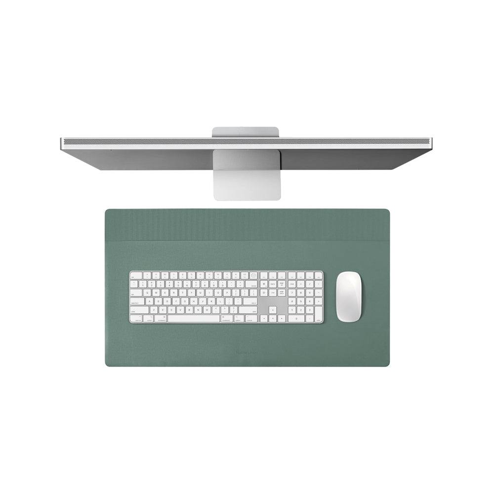 Reversible Desk Mat - Slate Green & Sandstone