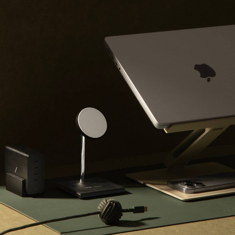 Reversible Desk Mat - Slate Green & Sandstone