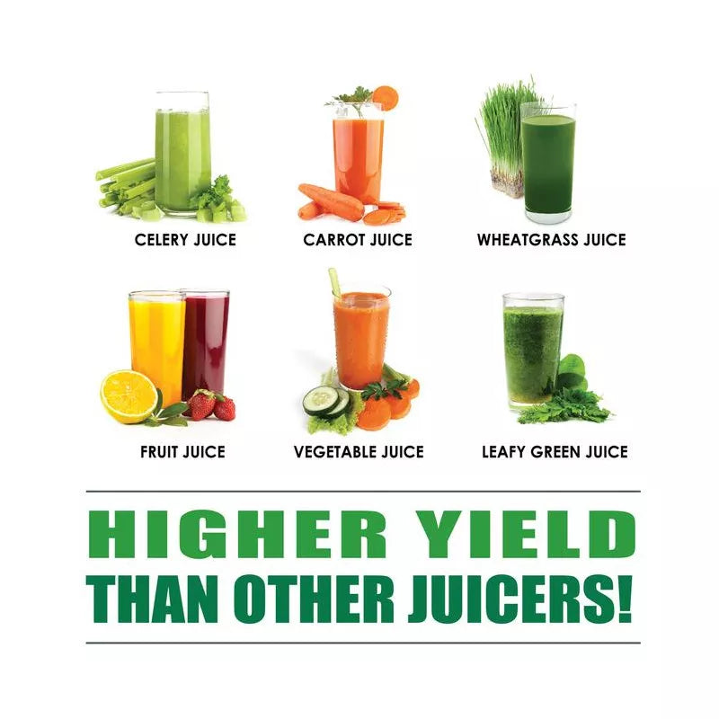 Omega MM900HDC Masticating Juicer, Cold Press Juicer Machine For Celery with Adjustable Dial, 200-Watts