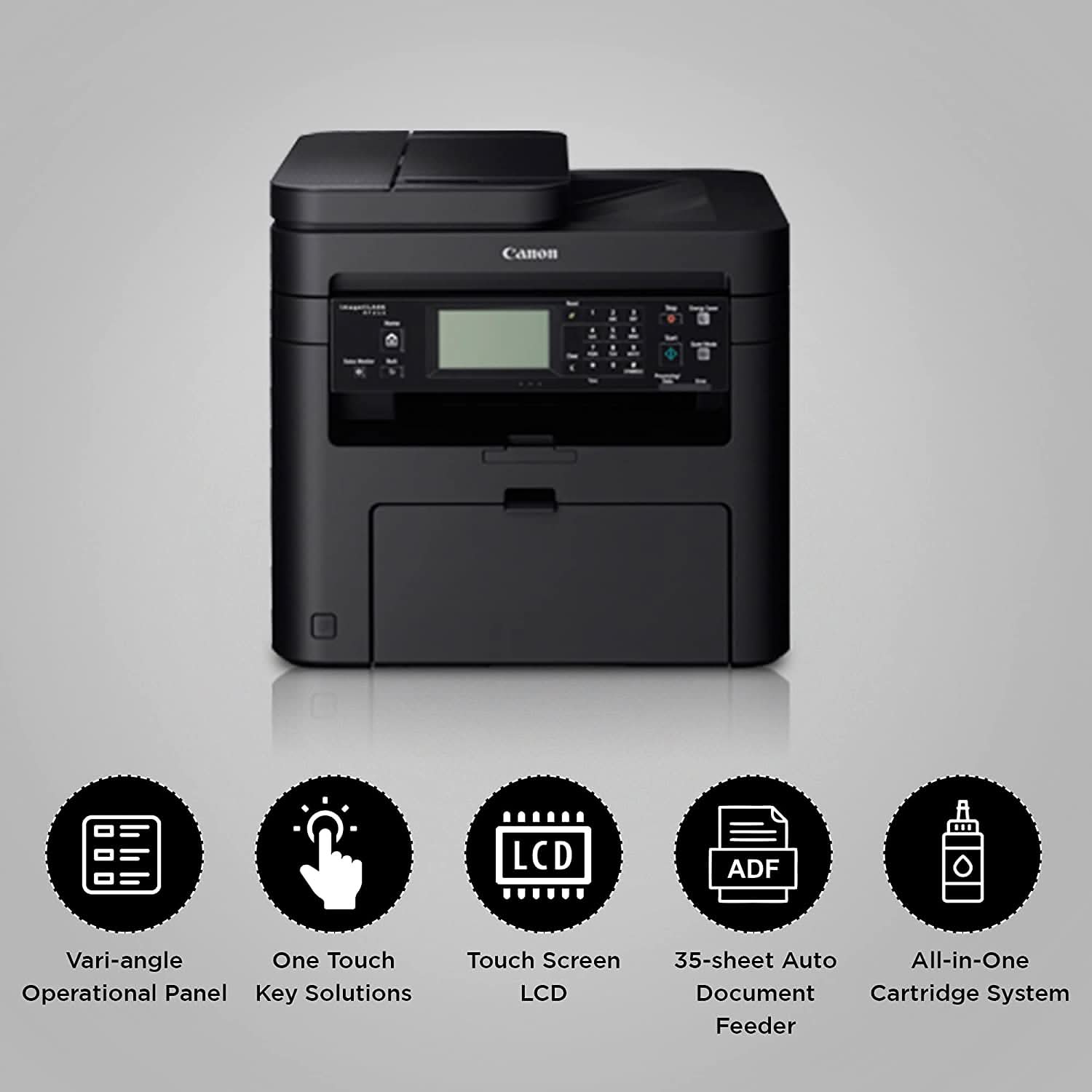 CANON IMAGECLASS MF235 ALL-IN-ONE LASER PRINTER, BLACK, STANDARD