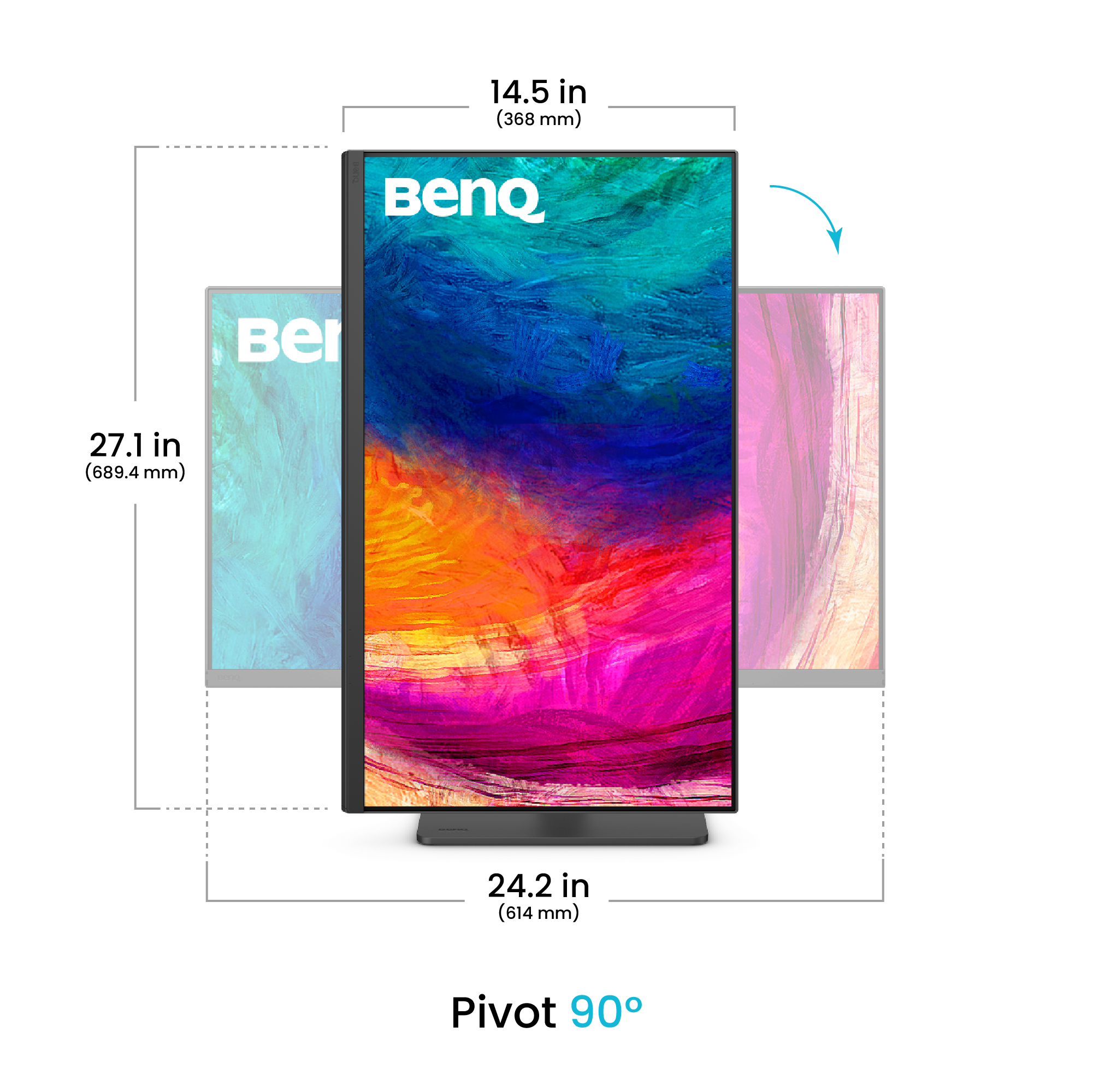 BENQ PD2706QN 27 INCH QHD MONITOR