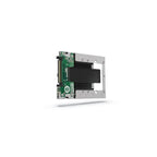 Computer hardware component on a white background