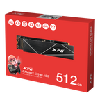 XPG GAMMIX S70 Blade M.2 NVME 512GB PCIe Gen4 Internal Solid-State Drive