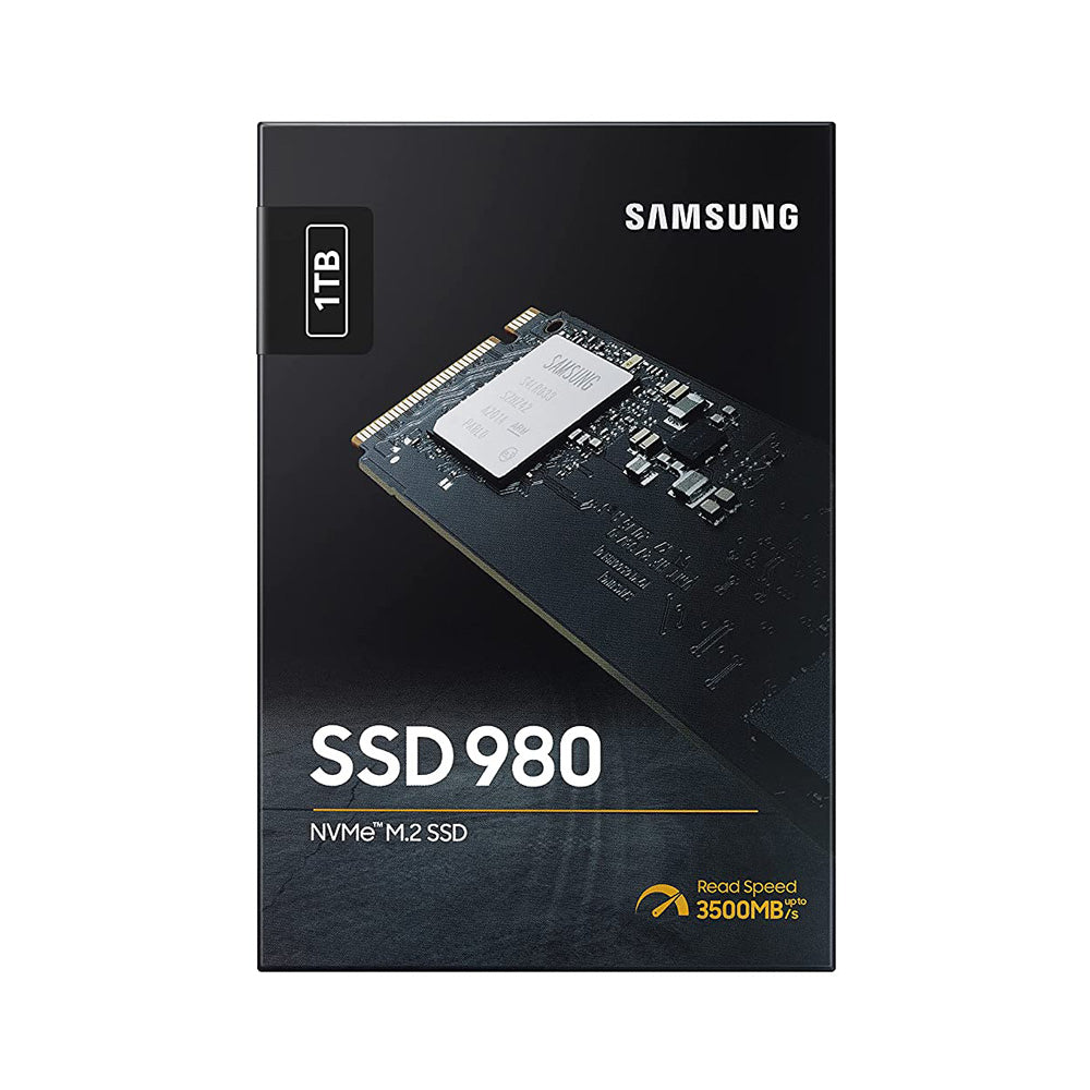 Samsung 980 1TB M.2 NVMe PCIe 3.0 Internal Solid State Drive - Black