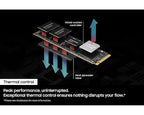 Samsung 9100 Pro 4TB NVMe M.2 2280 Internal Solid State Drive - Black