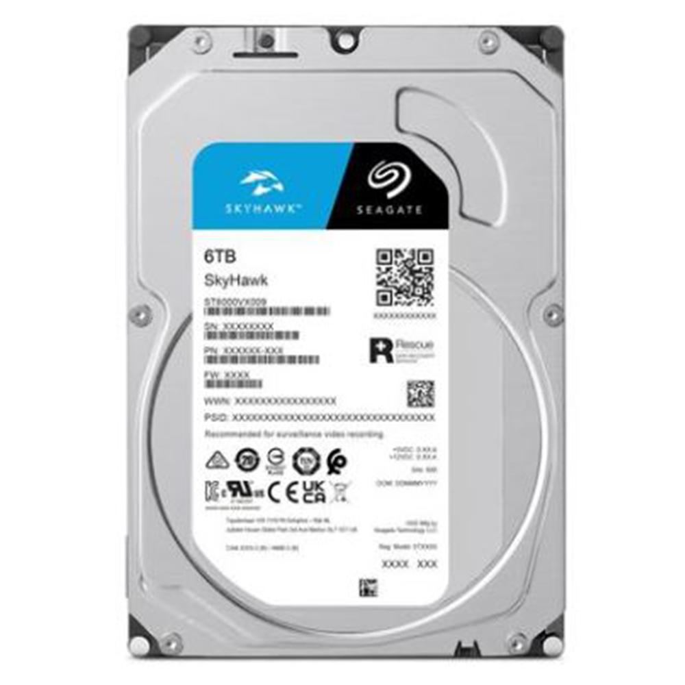 Seagate Skyhawk SV-35 6TB 3.5" SATA 5400RPM Surveillance Internal Hard Disk Drive