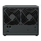 Synology DiskStation DS425+ Compact 4 Bay Network Attached Storage Enclosure - Black