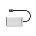 Cadyce CA‑T3HD Thunderbolt™ 3 to Dual HDMI Adapter shown in view a, emphasizing compact design and connector