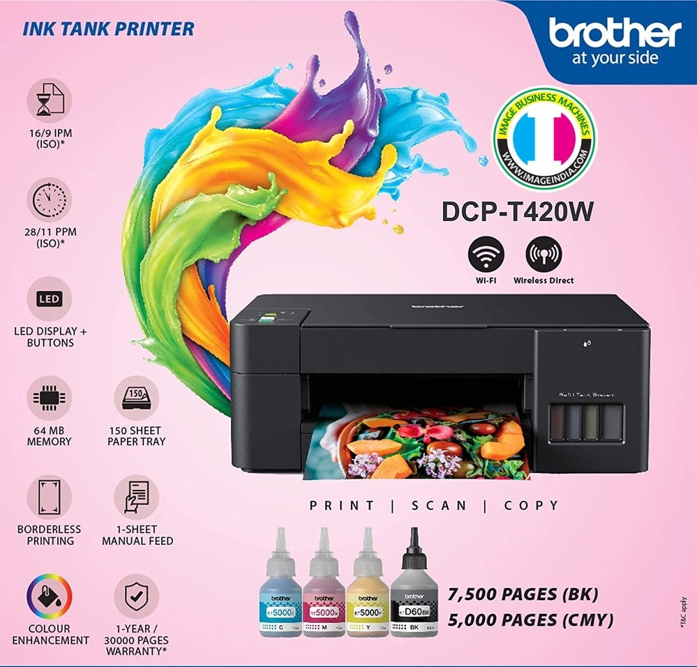 Ink Tank Multifunction - DCP-T420W