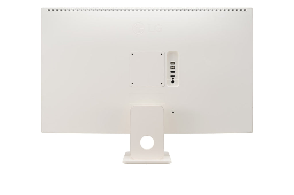 LG MyView 32SR50F-W 32" 60Hz 1080p FHD IPS Panel HDR10 Smart Monitor with Dual Speakers - White