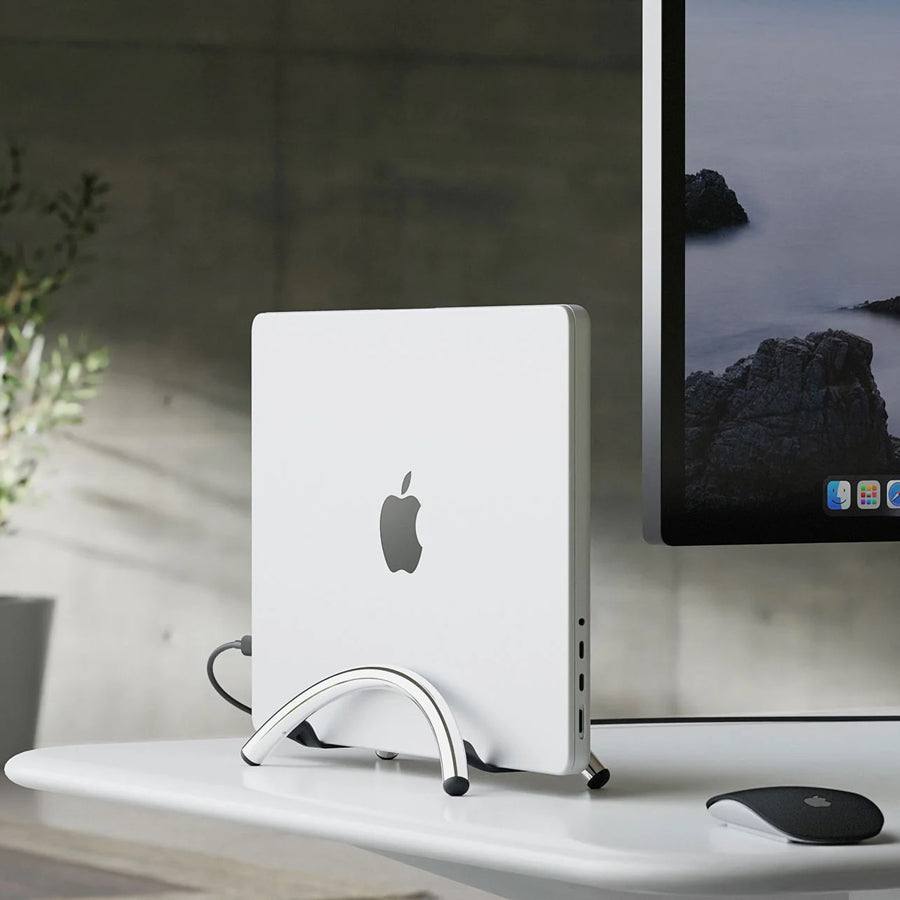 BookArc Flex Laptop Stand - Chrome