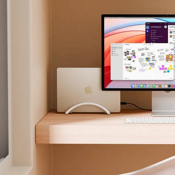 BookArc Flex Laptop Stand - Chrome