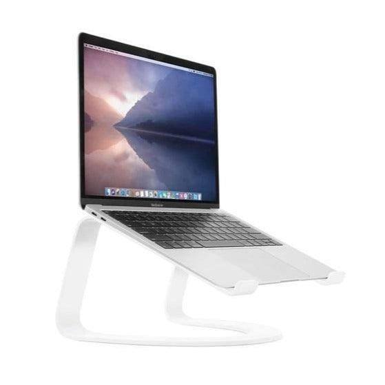 Curve Laptop Stand for Macbook - White SE