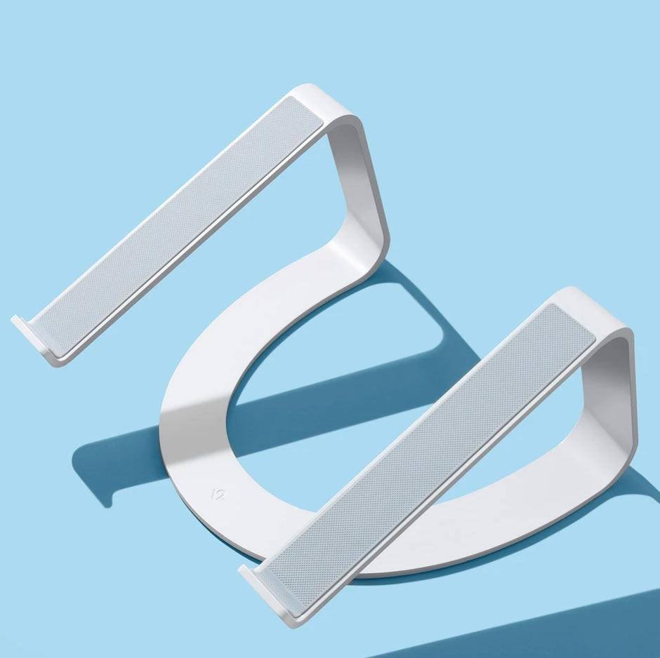 Curve Laptop Stand for Macbook - White SE