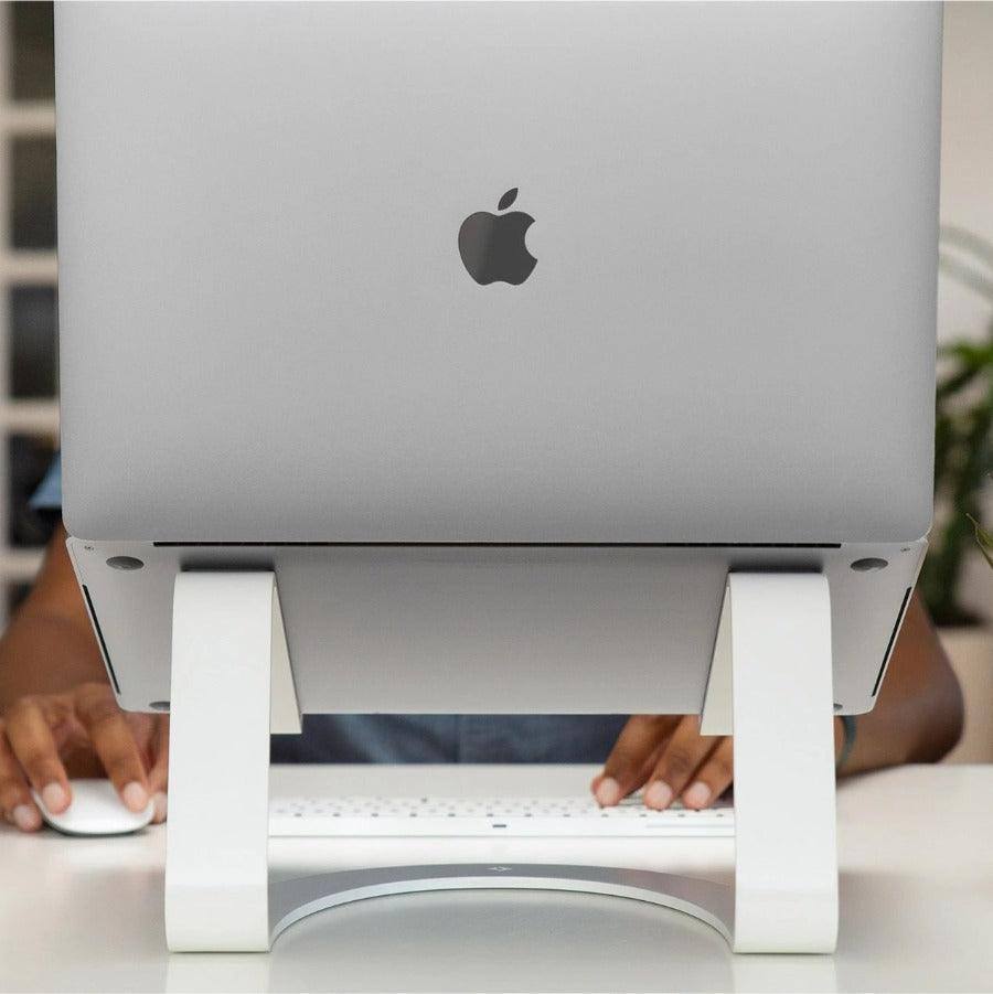 Curve Laptop Stand for Macbook - White SE