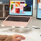 Curve Laptop Stand for Macbook - White SE