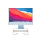 Curve Riser for iMac and Displays - White