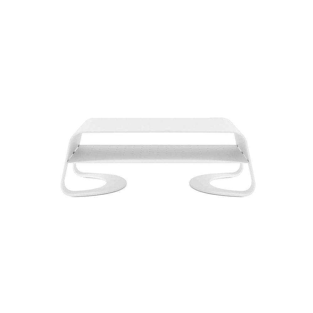 Curve Riser for iMac and Displays - White