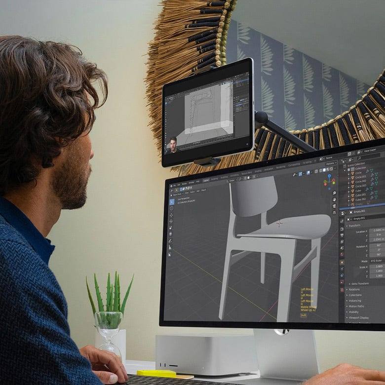 HoverBar Tower Stand - Black