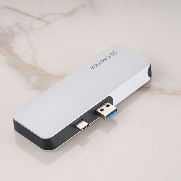 Cadyce CA-UCMSD dock label and branding on product surface ucmsd a