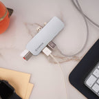 Cadyce CA-UCMSD dock top view revealing USB‑C PD connector ucmsd d
