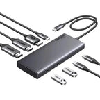 UGREEN Triple Monitor USB-C Hub 8-Port Docking Station Multi Display Adapter Type-C Dock Laptop MacBook Pro Air Surface (35625)