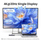 UGREEN 7-in-1 USB C Multifunctional Adapter 2 HDMI 2 USB A 3.0 3 USB A 2.0 100W PD Hub Dock Multi Port (35897)