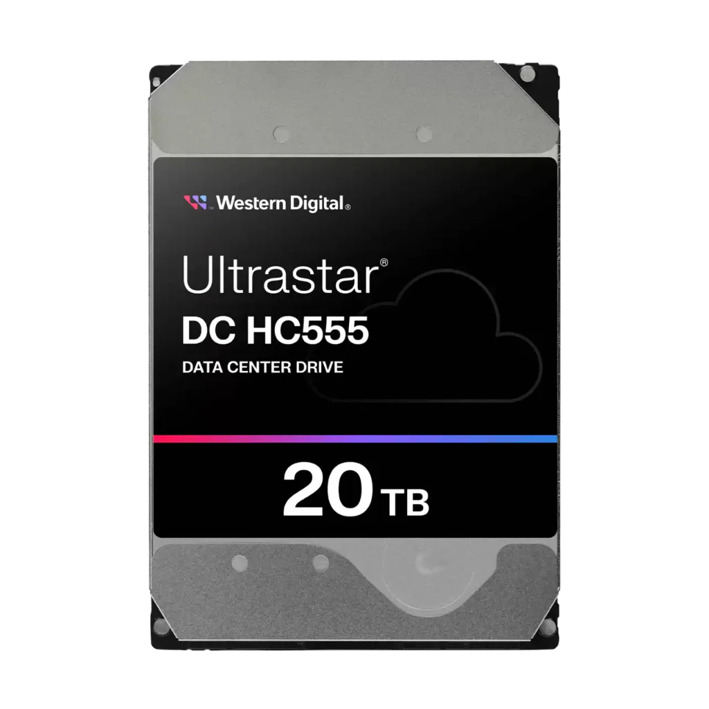 Western Digital Ultrastar HC555 20TB 3.5" SATA Data Center Drive