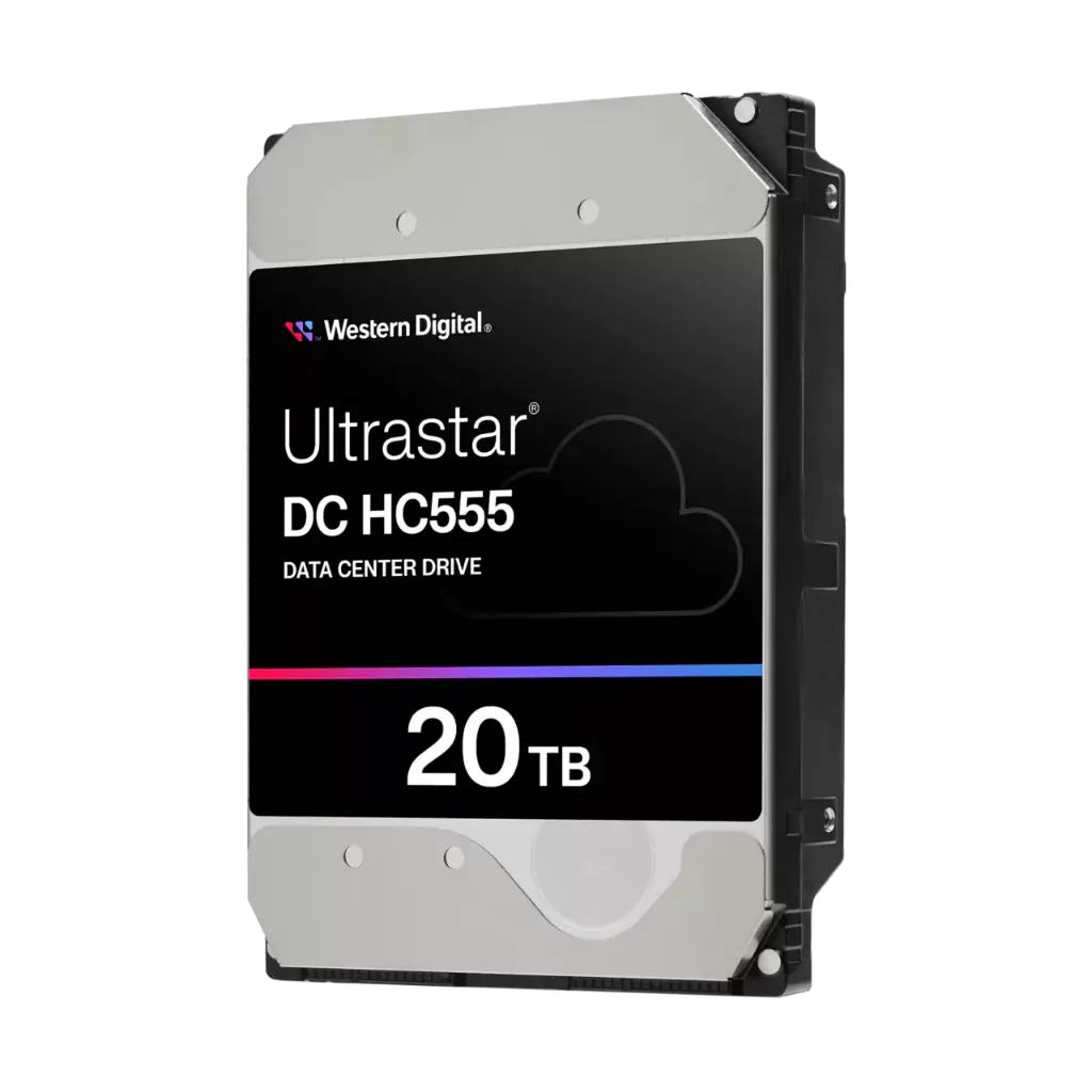 Western Digital Ultrastar HC555 20TB 3.5" SATA Data Center Drive