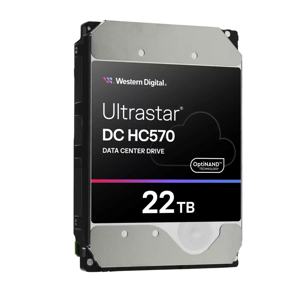 Western Digital Ultrastar DC HC570 22TB 3.5" SATA 6Gb/s 7200RPM Internal Hard Drive