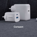 Novus 33W USB A + Type C PD Gan Charger